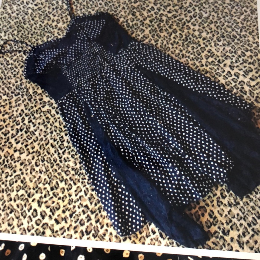BOHEMIAN CAMISOLE DRESS LACE CUT-OUT DETAIL - Picture 3 of 4